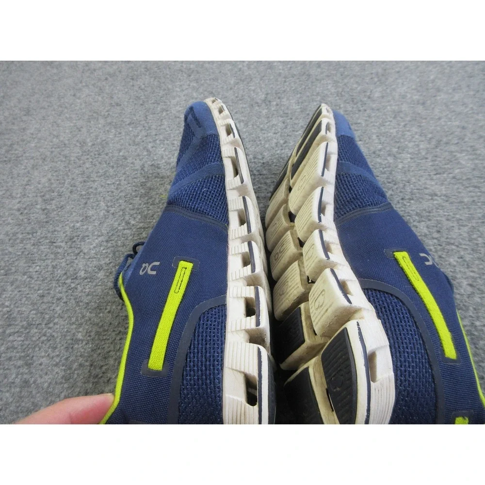 On Running Shoes Womens Size 10 Blue Mesh CloudTec Sneakers Athletic‎ Road